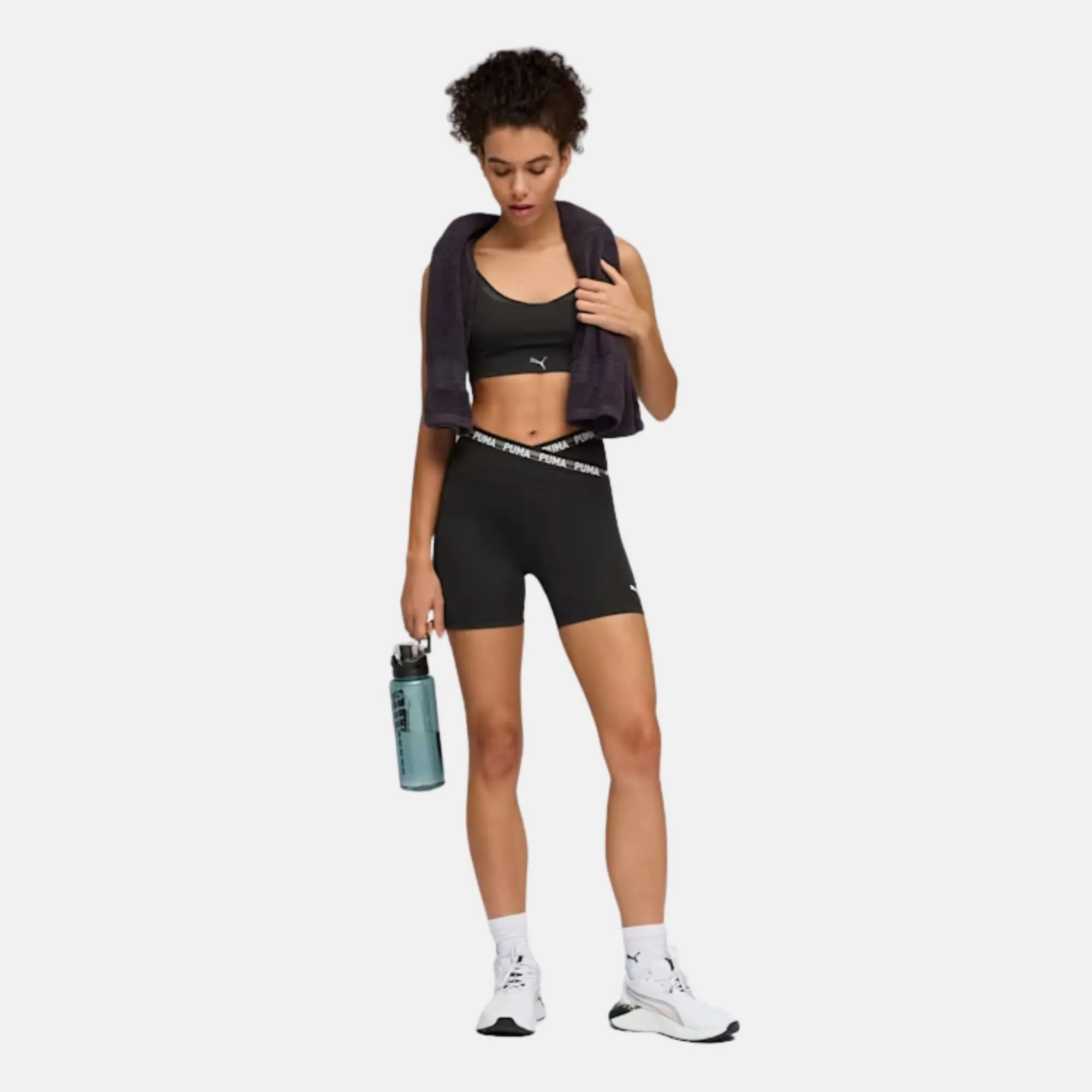PUMA STRONG CROSS FRONT SHORT TIGHT