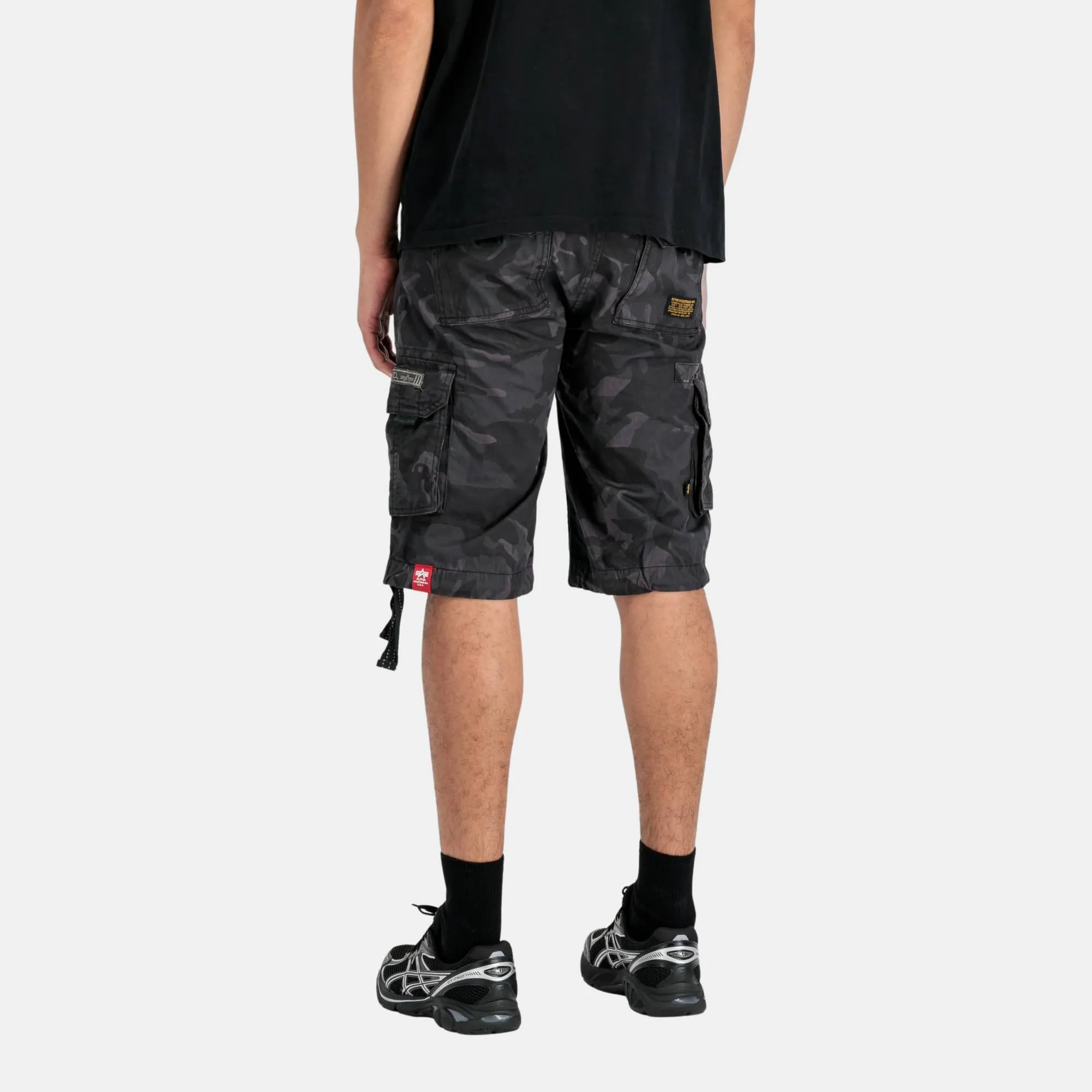ALPHA INDUSTRIES JET CAMO SHORTS