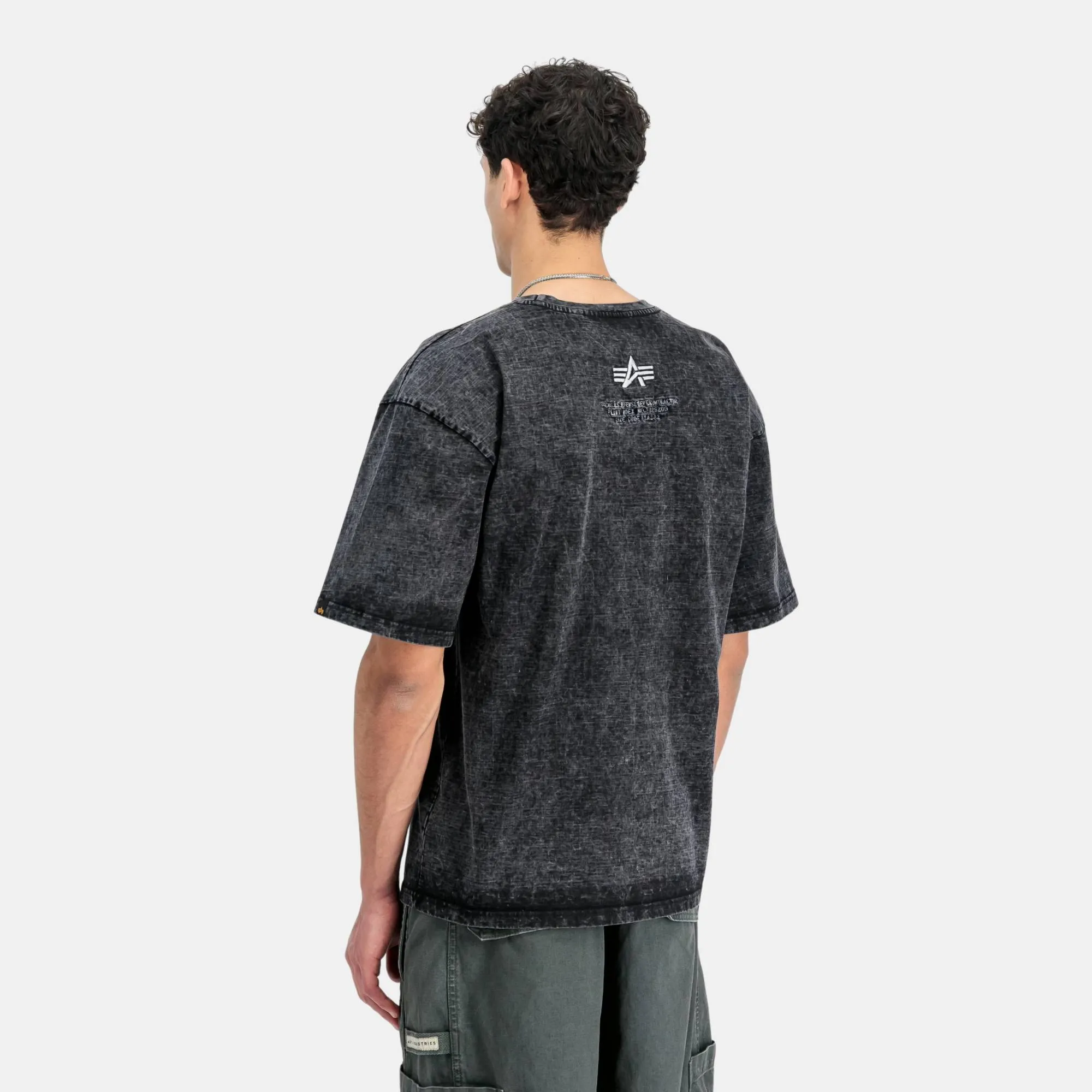ALPHA INDUSTRIES ACID LOGO T-SHIRT