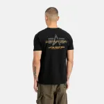ALPHA INDUSTRIES TONAL LOGO PRINT T-SHIRT