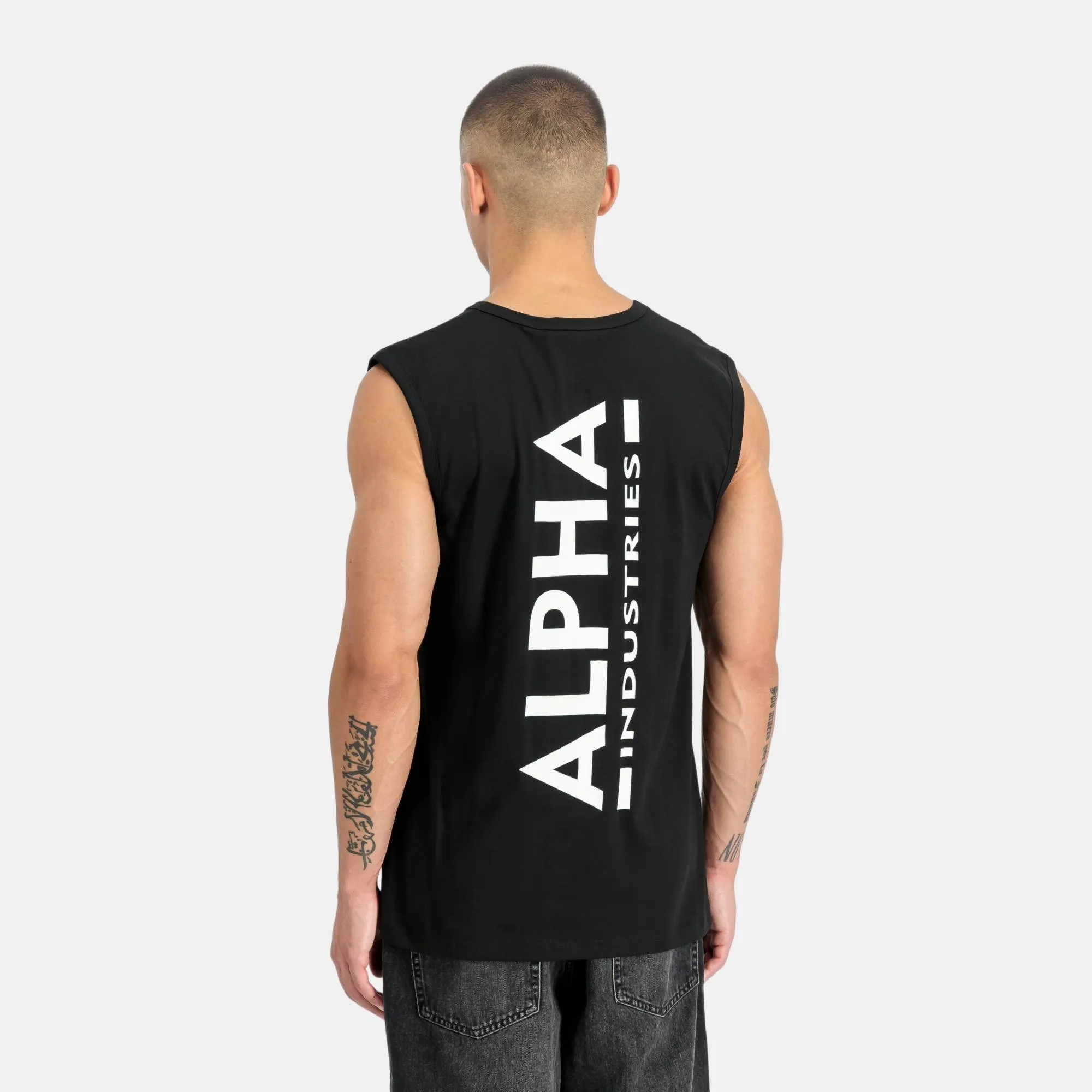 ALPHA INDUSTRIES BACK PRINT TANK