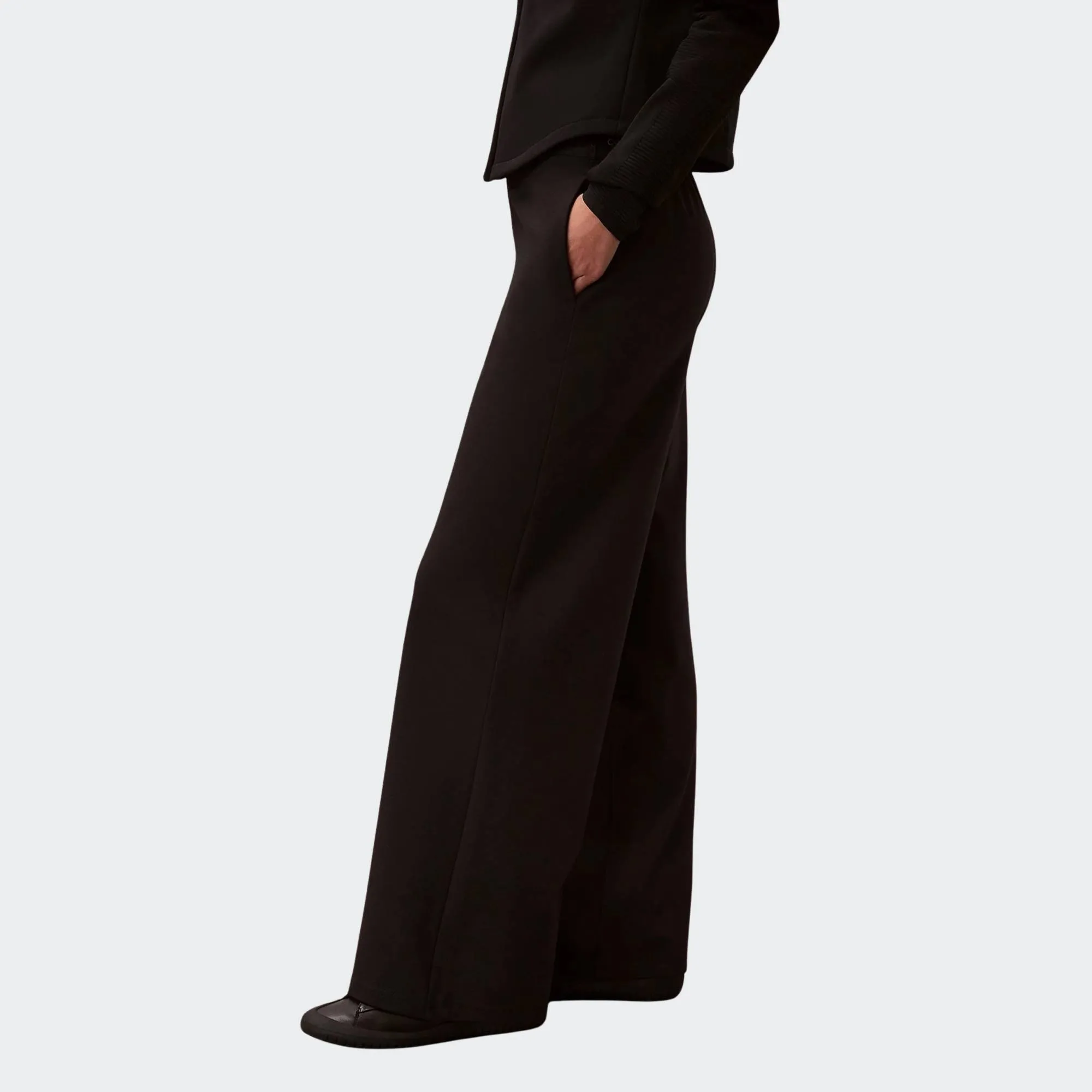 CALVIN KLEIN JEANS PONTE LOGO TROUSERS