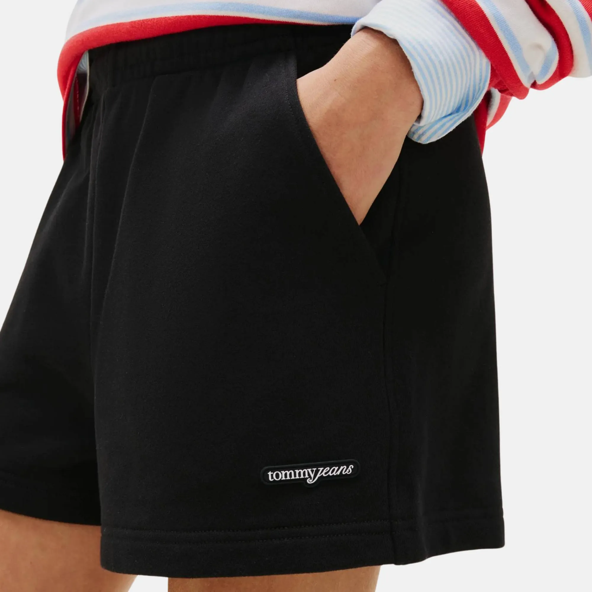 TOMMY JEANS SCRIPT SWEAT SHORTS