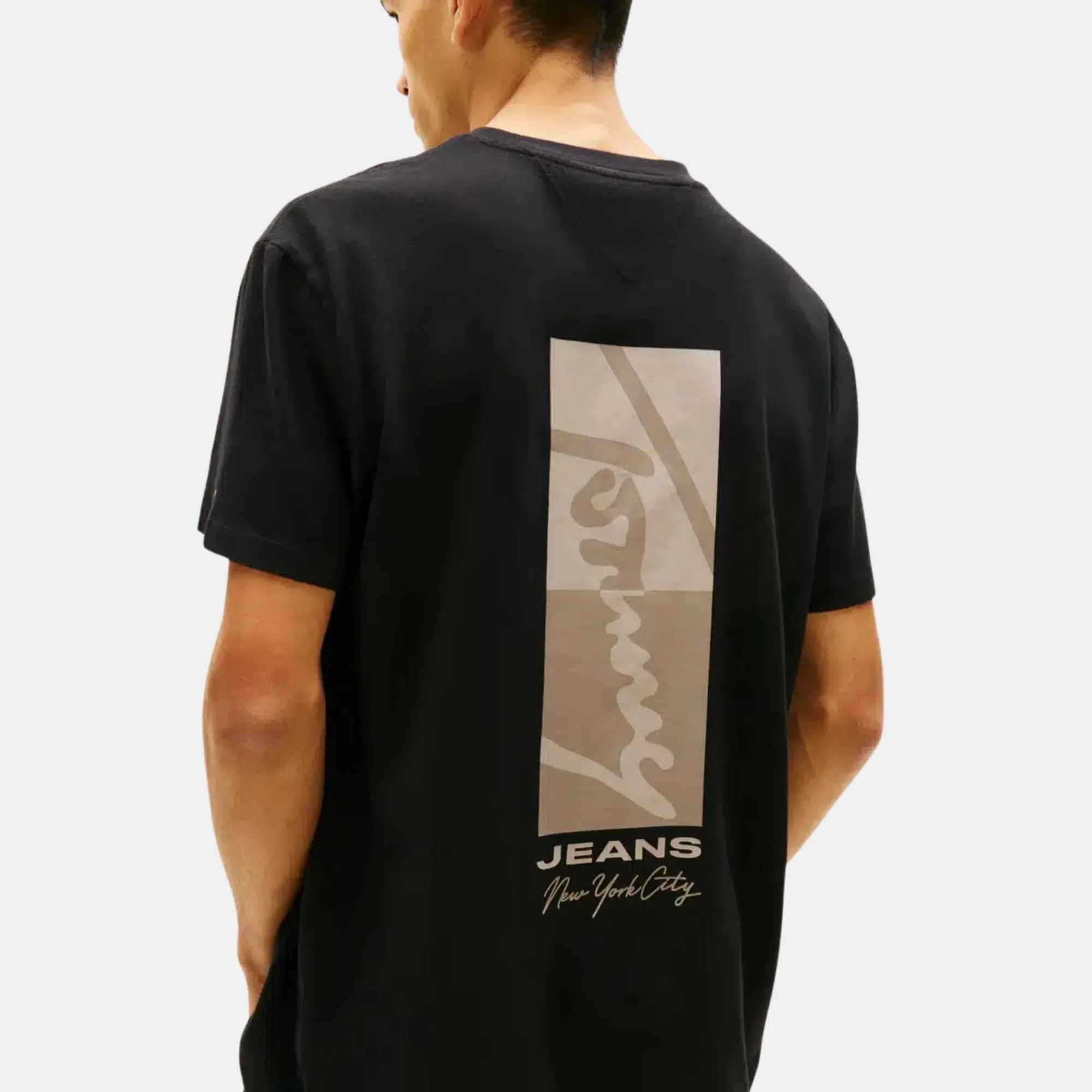 TOMMY JEANS SIGN BLOCK SS TEE
