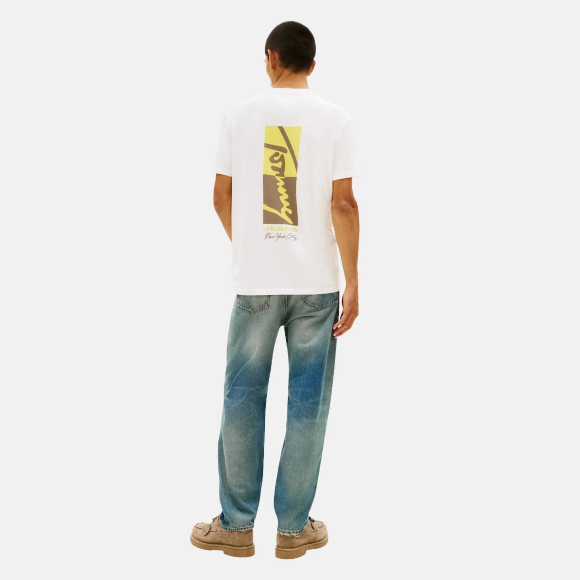 TOMMY JEANS SIGN BLOCK SS TEE