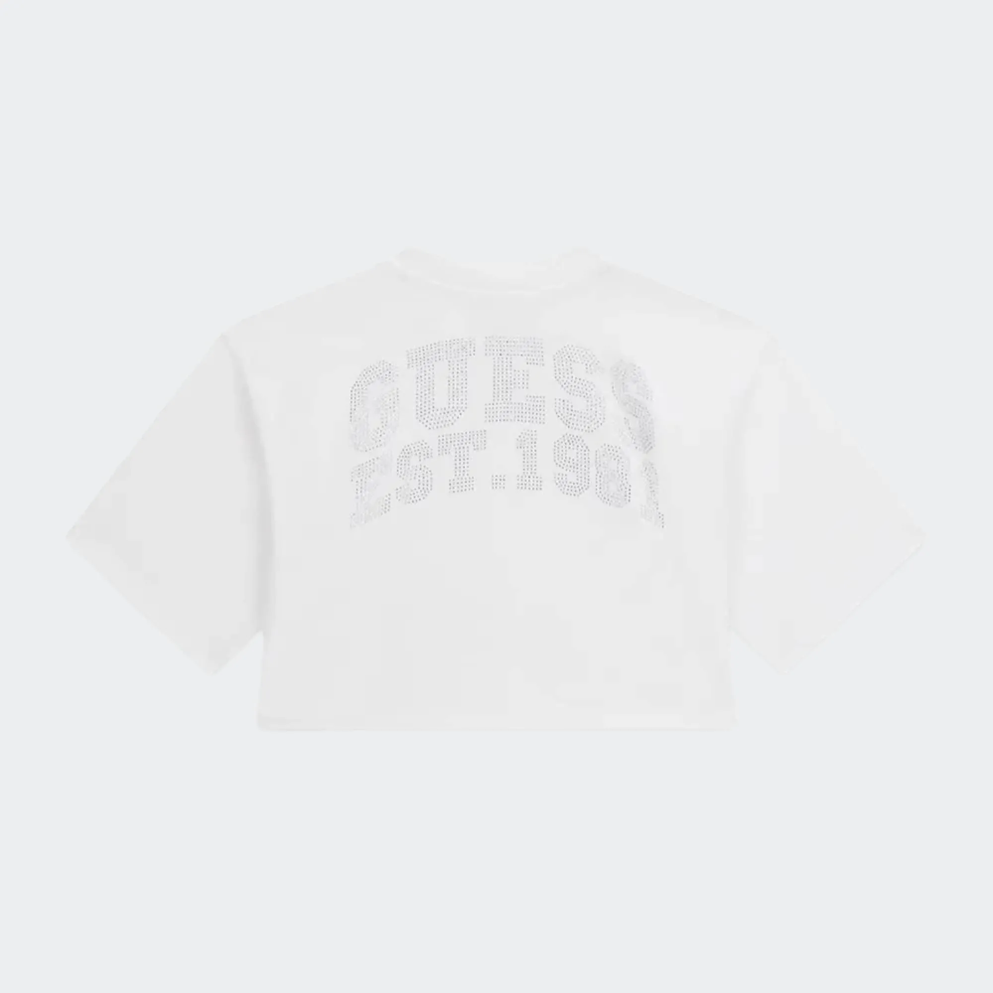 GUESS OVERSIZE CROP T-SHIRT MID ORGANIC COTTON