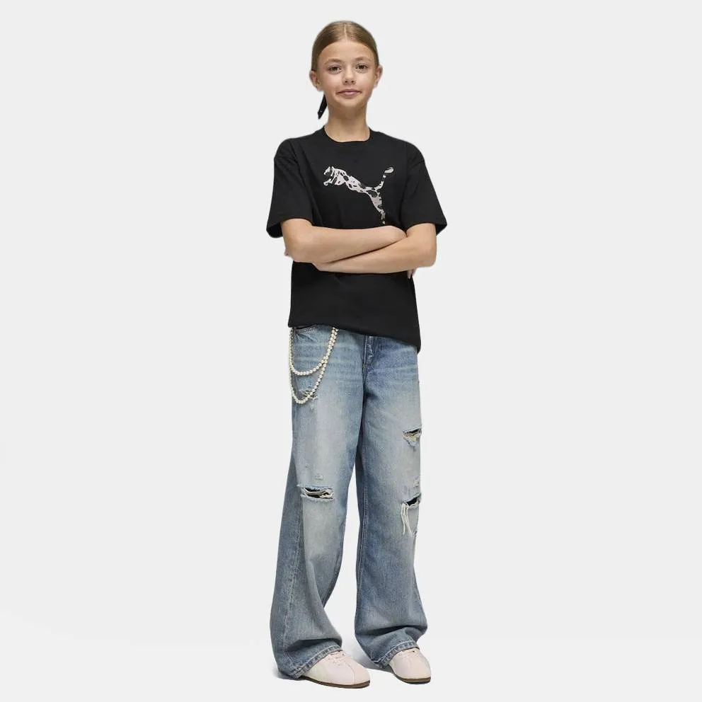 PUMA ESSENTIAL GRAPHIC ANIMAL RELAXED TSHIRT GIRLS