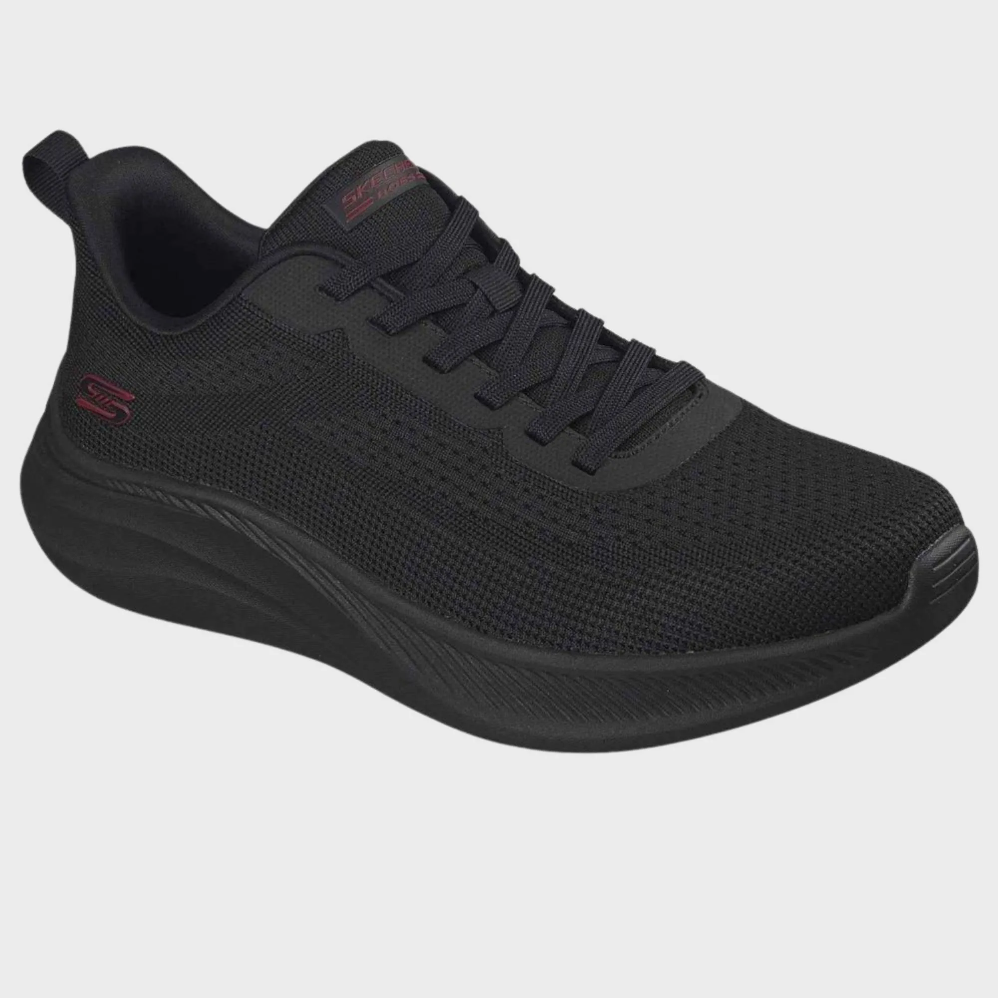 SKECHERS LACE UP MESH SNEAKERS