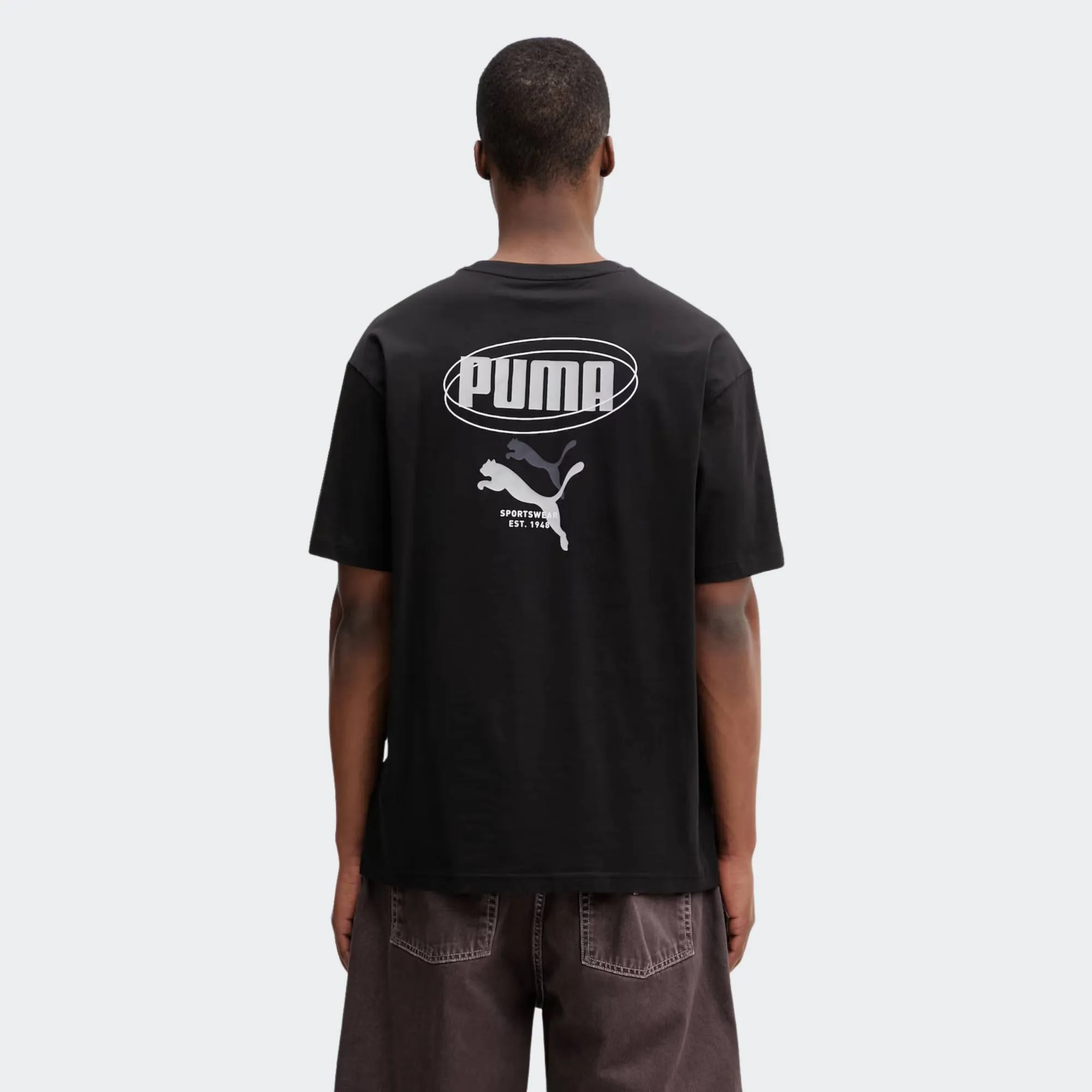 PUMA ESSENTIAL LOGO LAB RELAXED STORY TSHIRT