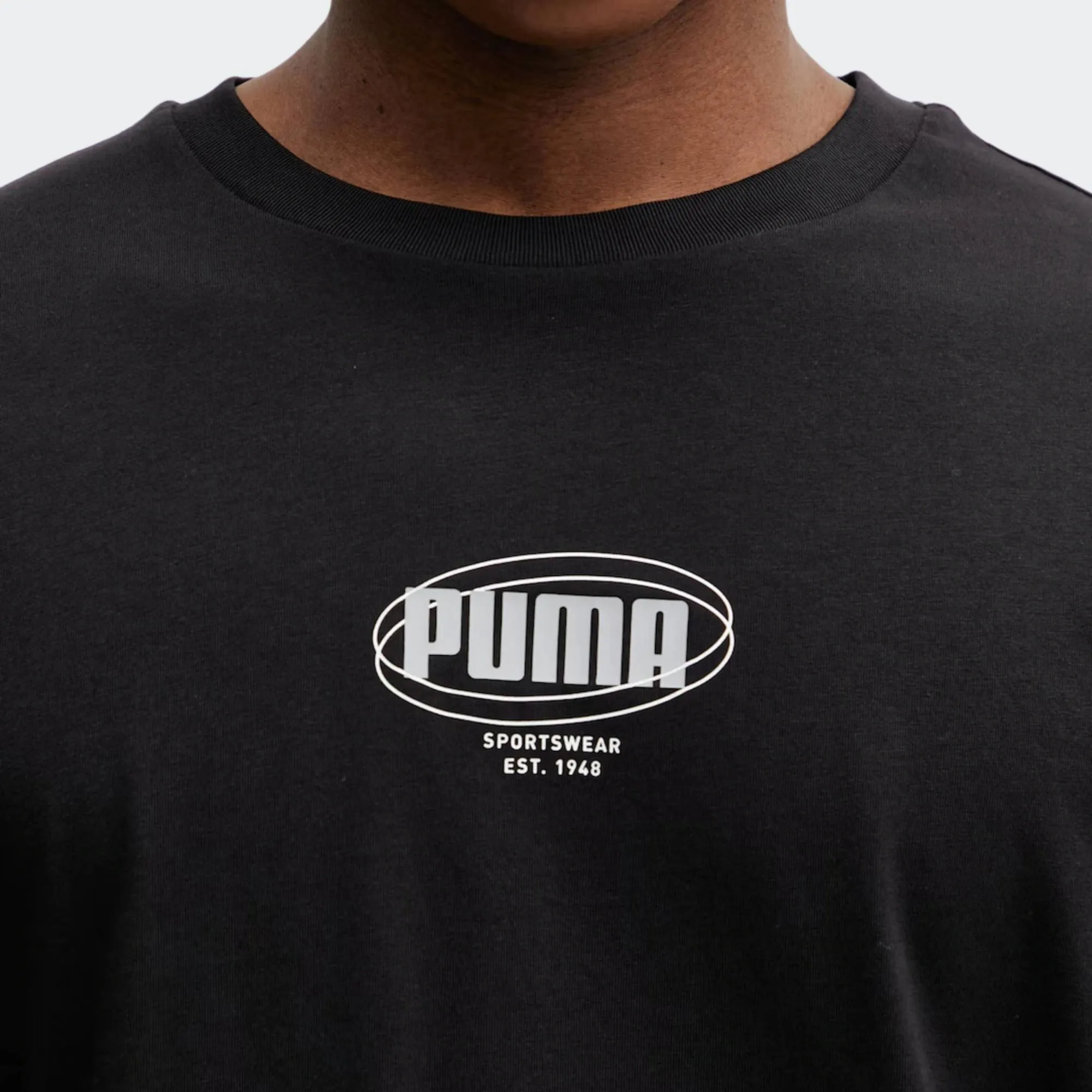 PUMA ESSENTIAL LOGO LAB RELAXED STORY TSHIRT