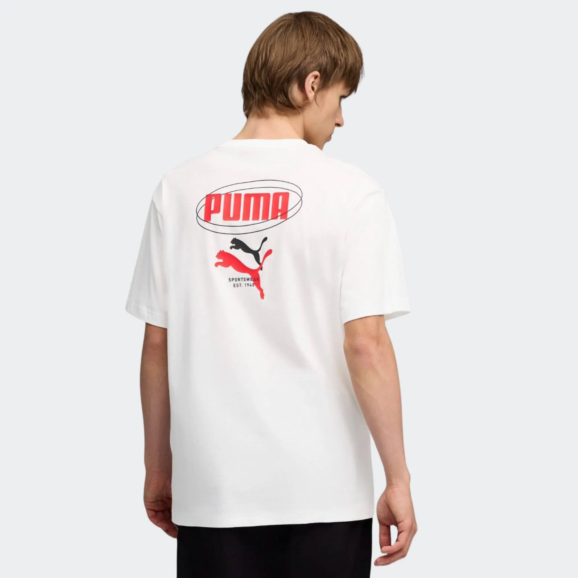PUMA ESSENTIAL LOGO LAB RELAXED STORY TSHIRT