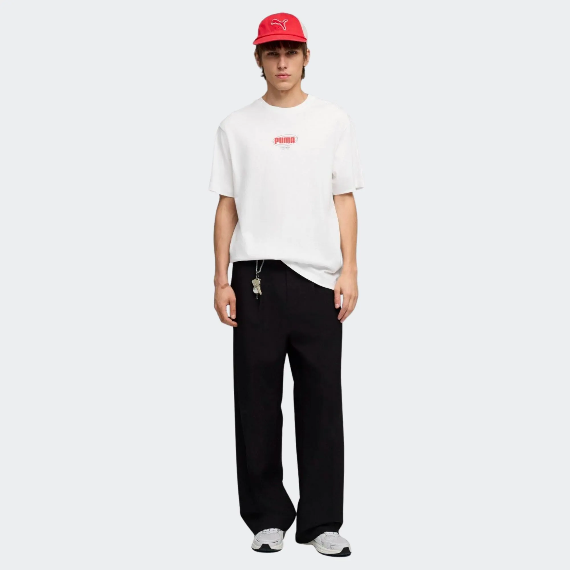 PUMA ESSENTIAL LOGO LAB RELAXED STORY TSHIRT