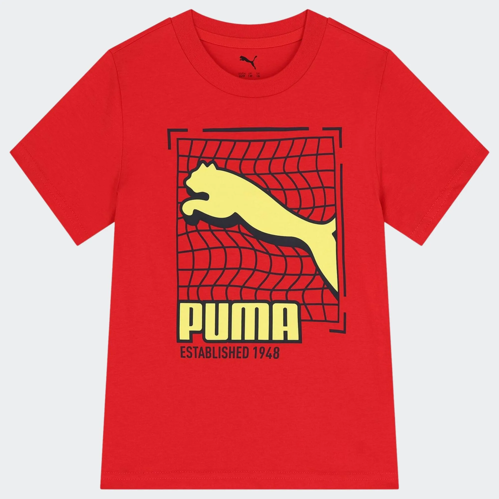 PUMA GRAPHIC GRID  TSHIRT BOYS