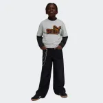 PUMA ESSENTIAL LOGO LAB RELAXED FRONT GRAPHIC  TSHIRT BOYS