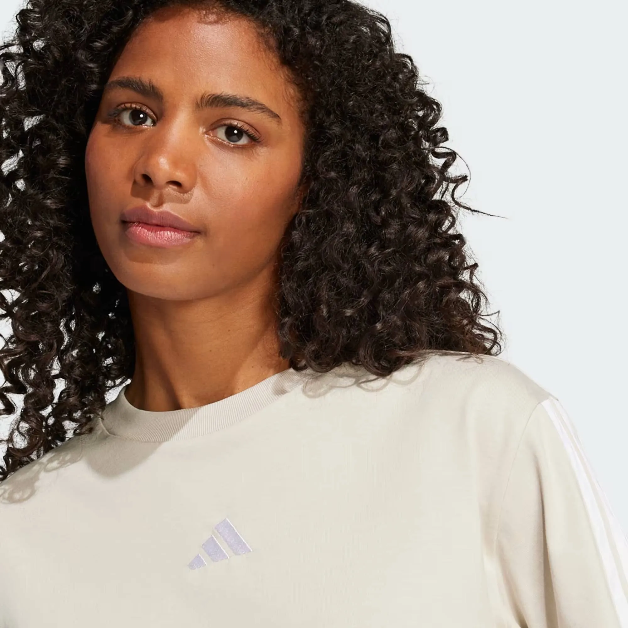 ADIDAS WOMENS 3STRIPES ESSENTIALS TEE