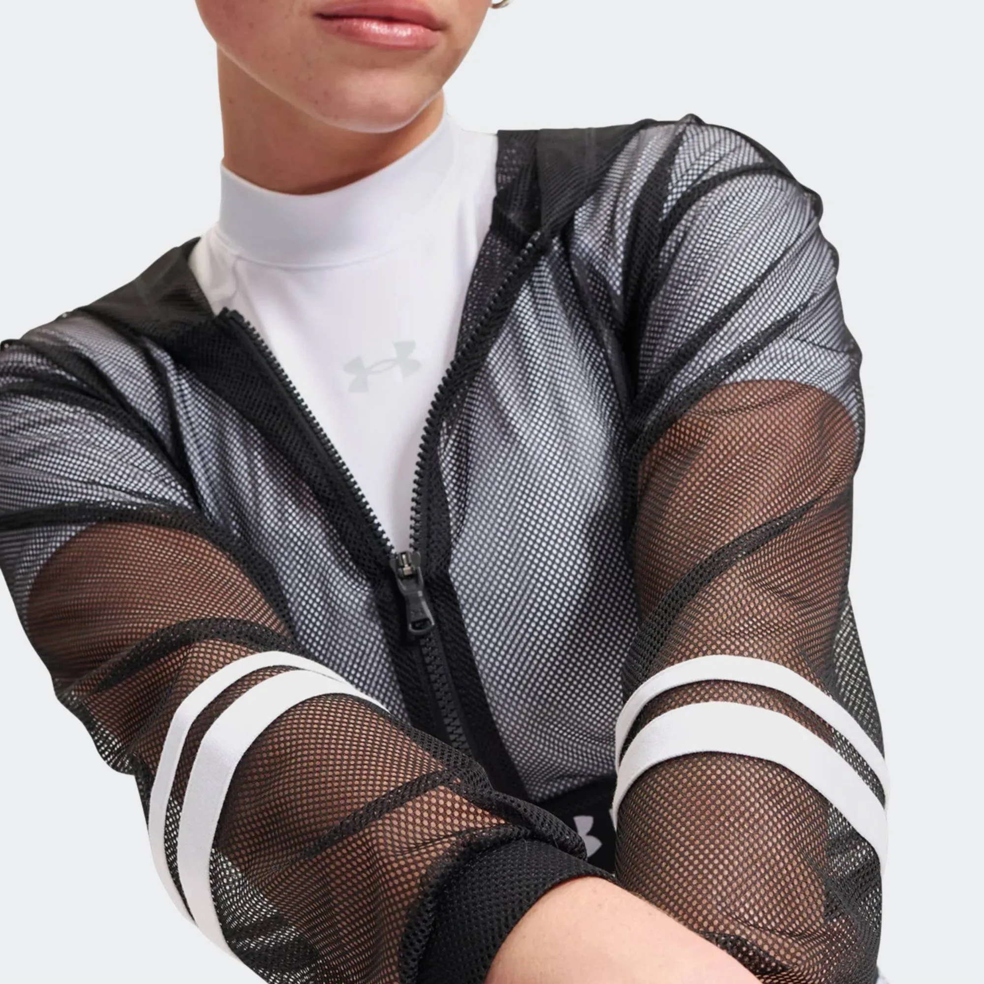 UNDER AMOUR HEATGEAR MESH FULL ZIP