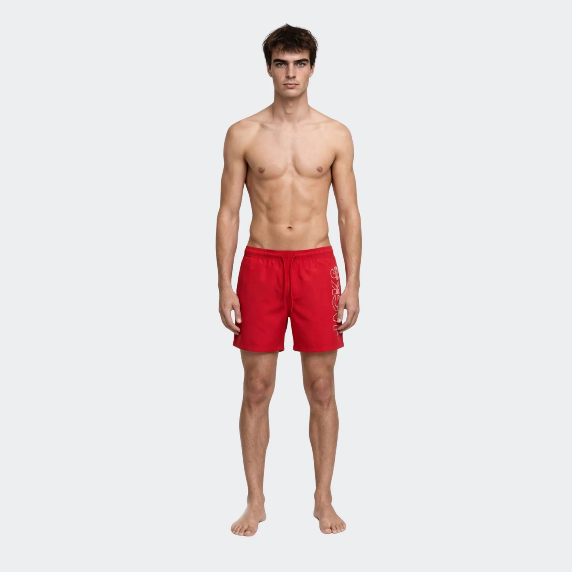 JACK & JONES MAUI WAVE LOGO SWIM SHORTS REGULAR
