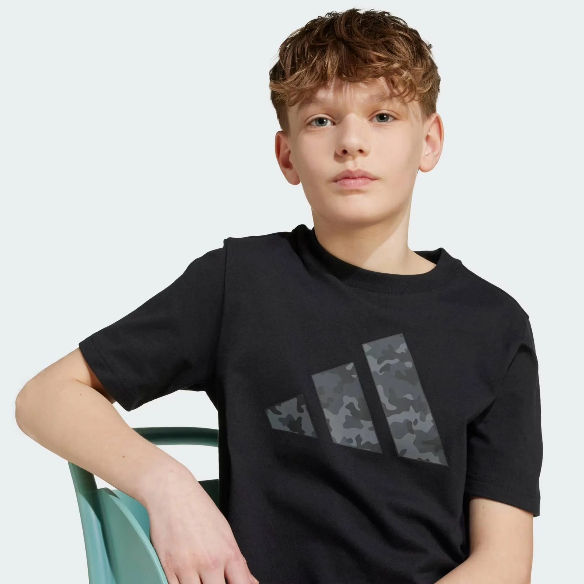 ADIDAS BOYS CAMO TSHIRT