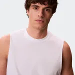 CALVIN KLEIN JERSEY BADGE MUSCLE TANK