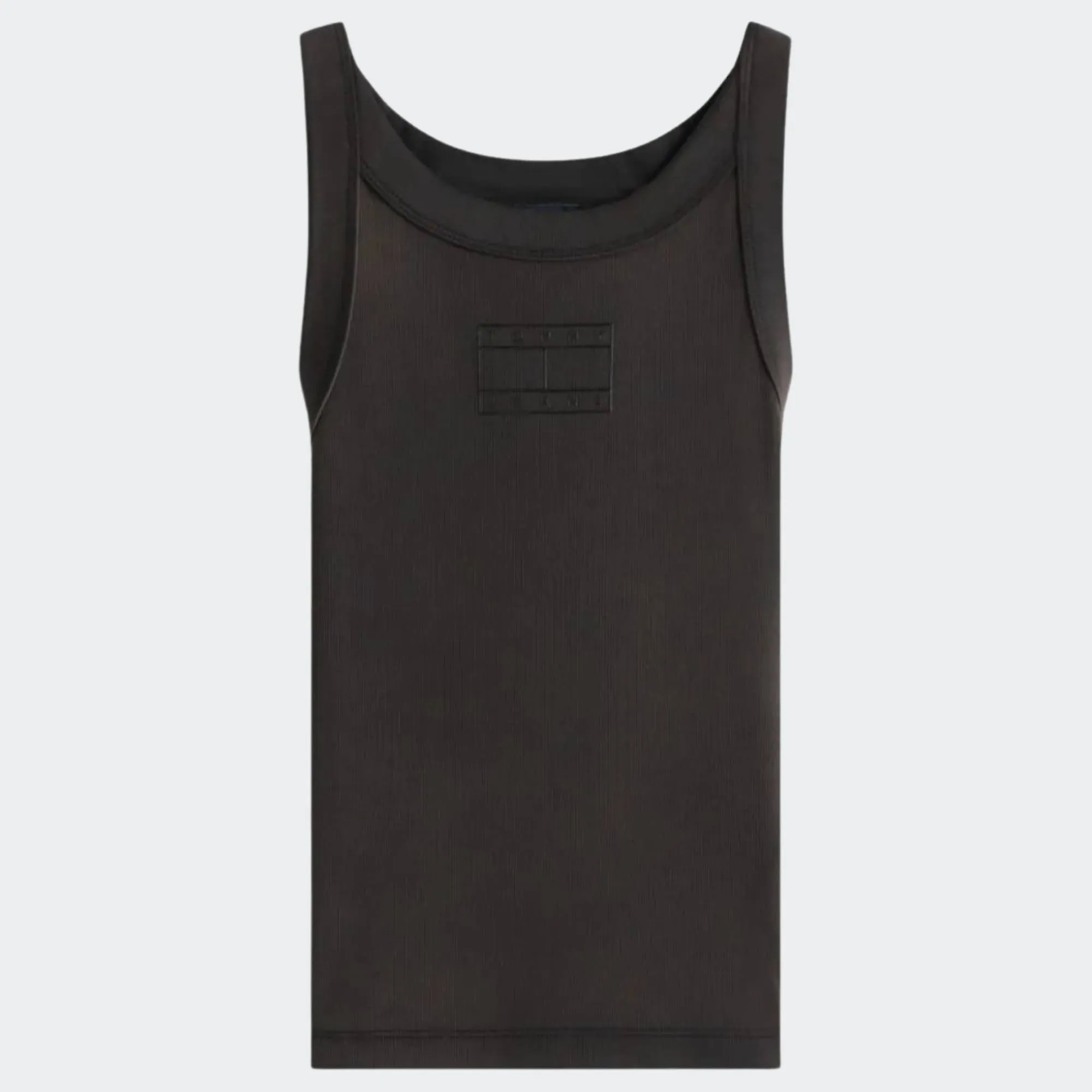 TOMMY JEANS SLIM TONAL FLAG TANK