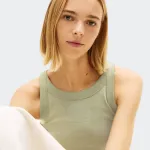 TOMMY JEANS SLIM TONAL FLAG TANK