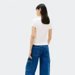 TOMMY JEANS SLIM WAVY FLAG TEE