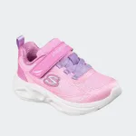 SKECHERS LIGHTEDSNEAKER WITH OMBRE SPARKLE UPPER