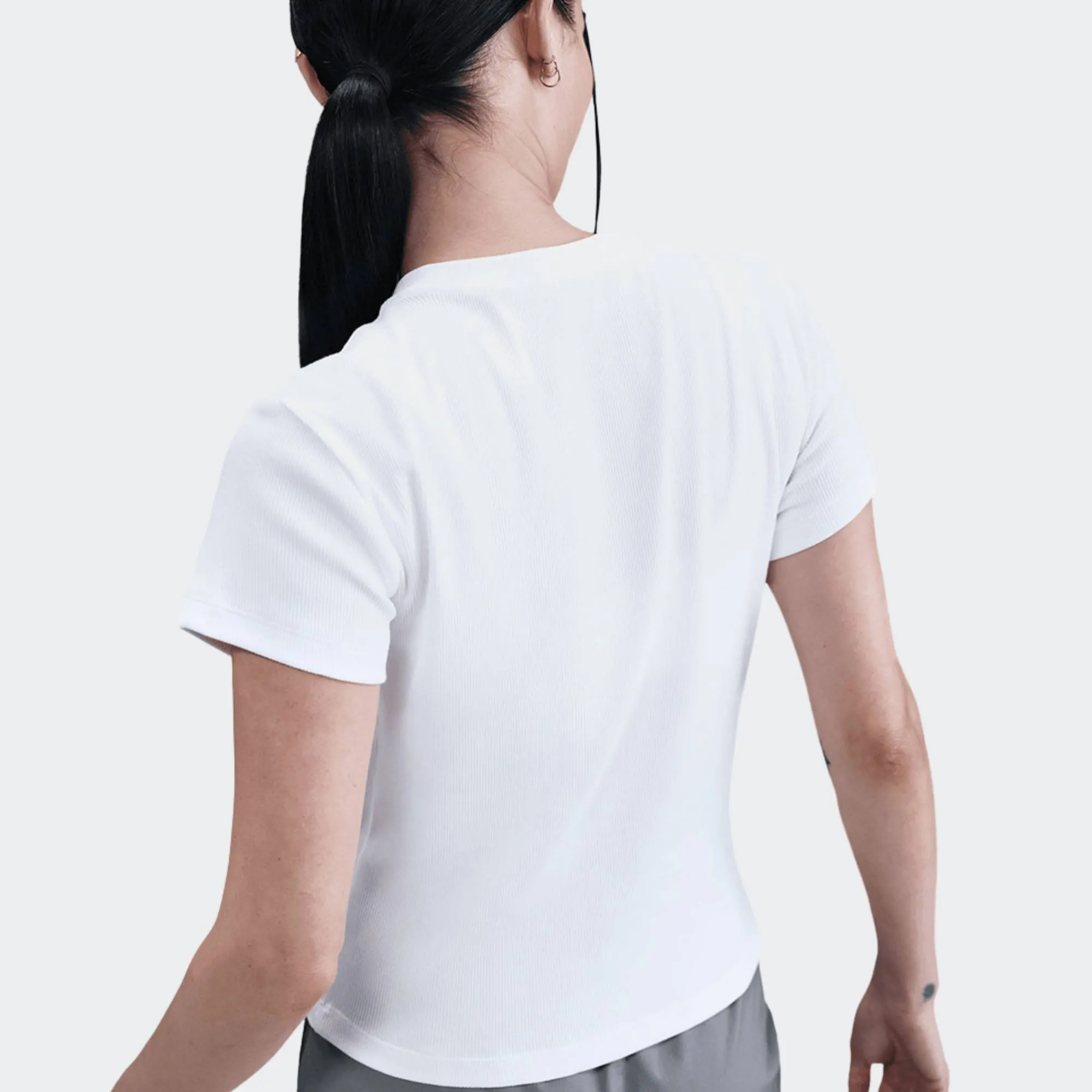 NIKE WOMENS NSW RIB TGHT TEE