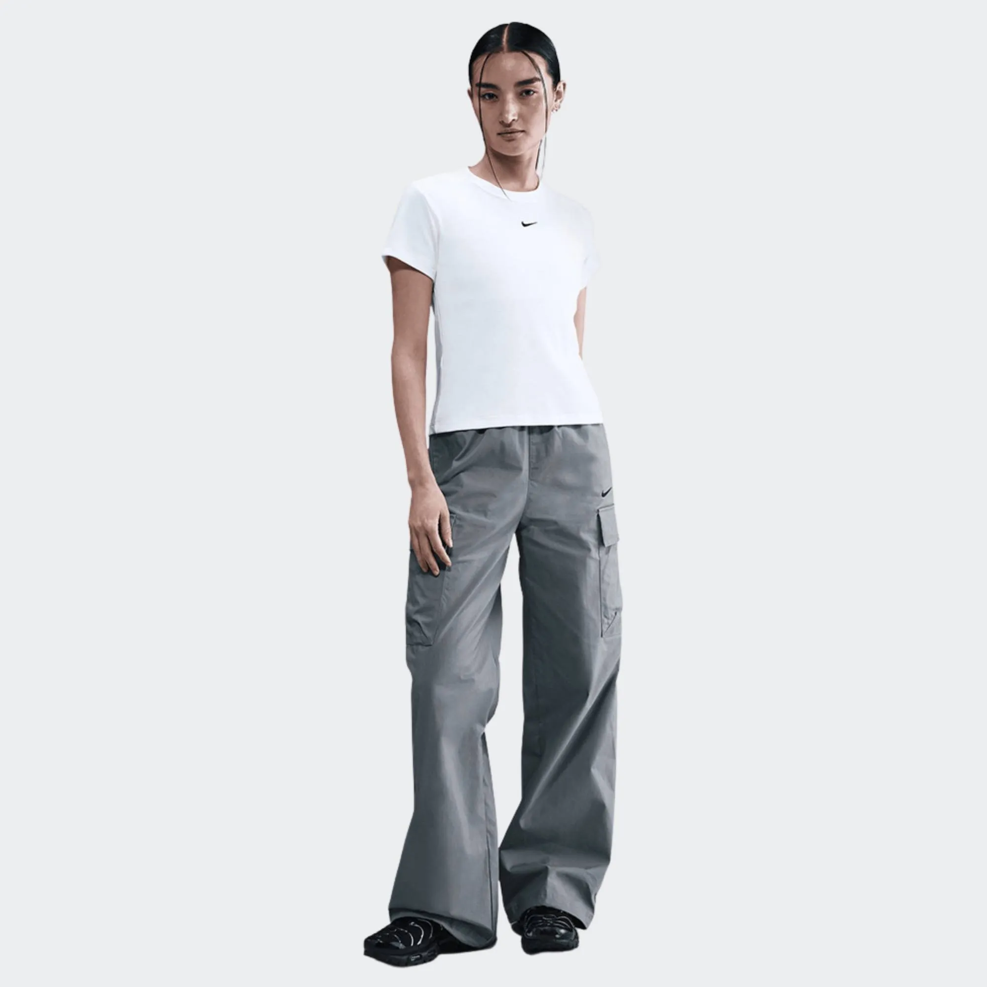 NIKE WOMENS NSW RIB TGHT TEE