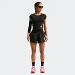 NIKE WOMENS TEMPO SWOOSH RUN DRI FIT TOP