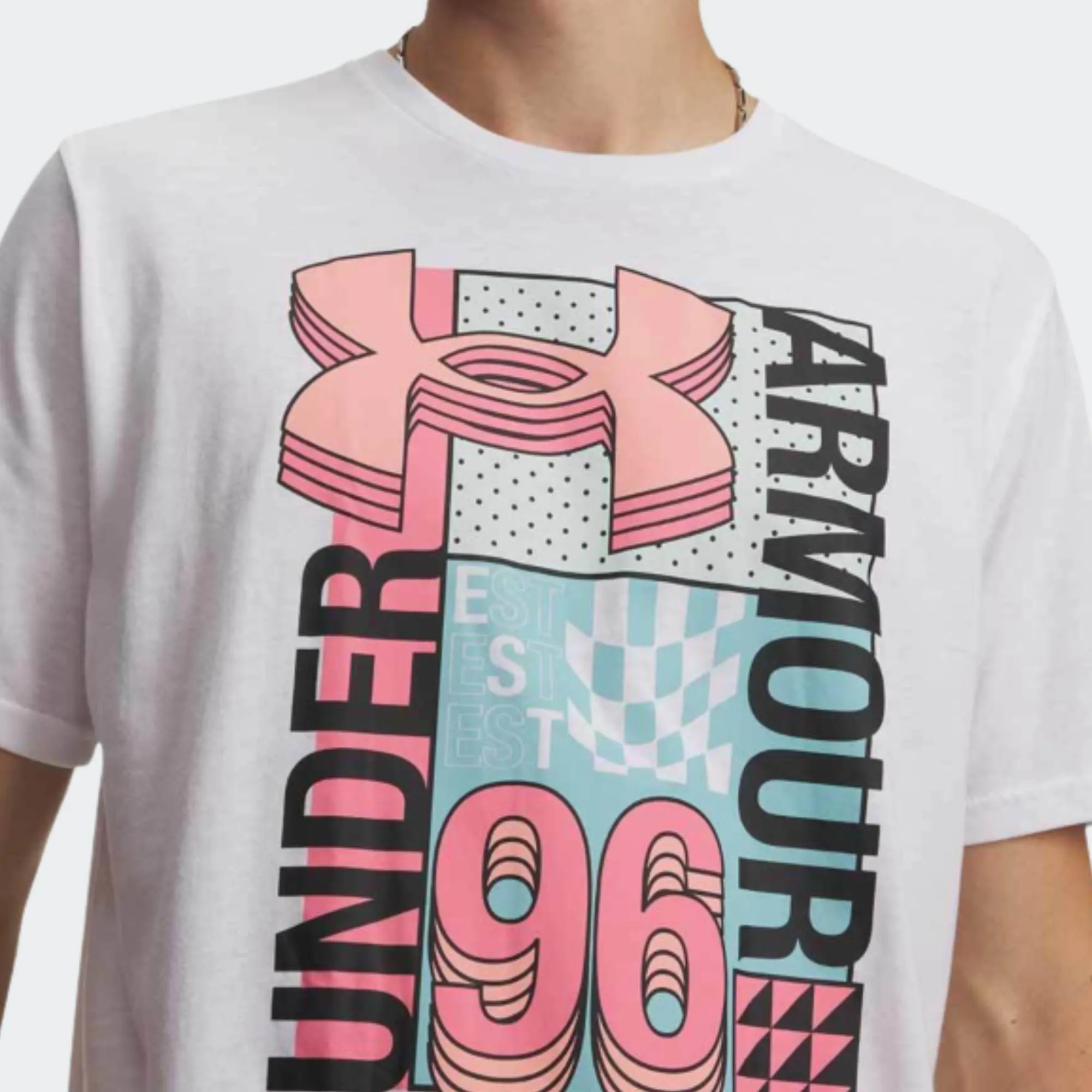 UNDER ARMOUR LOGO COLLAGE TSHIRT
