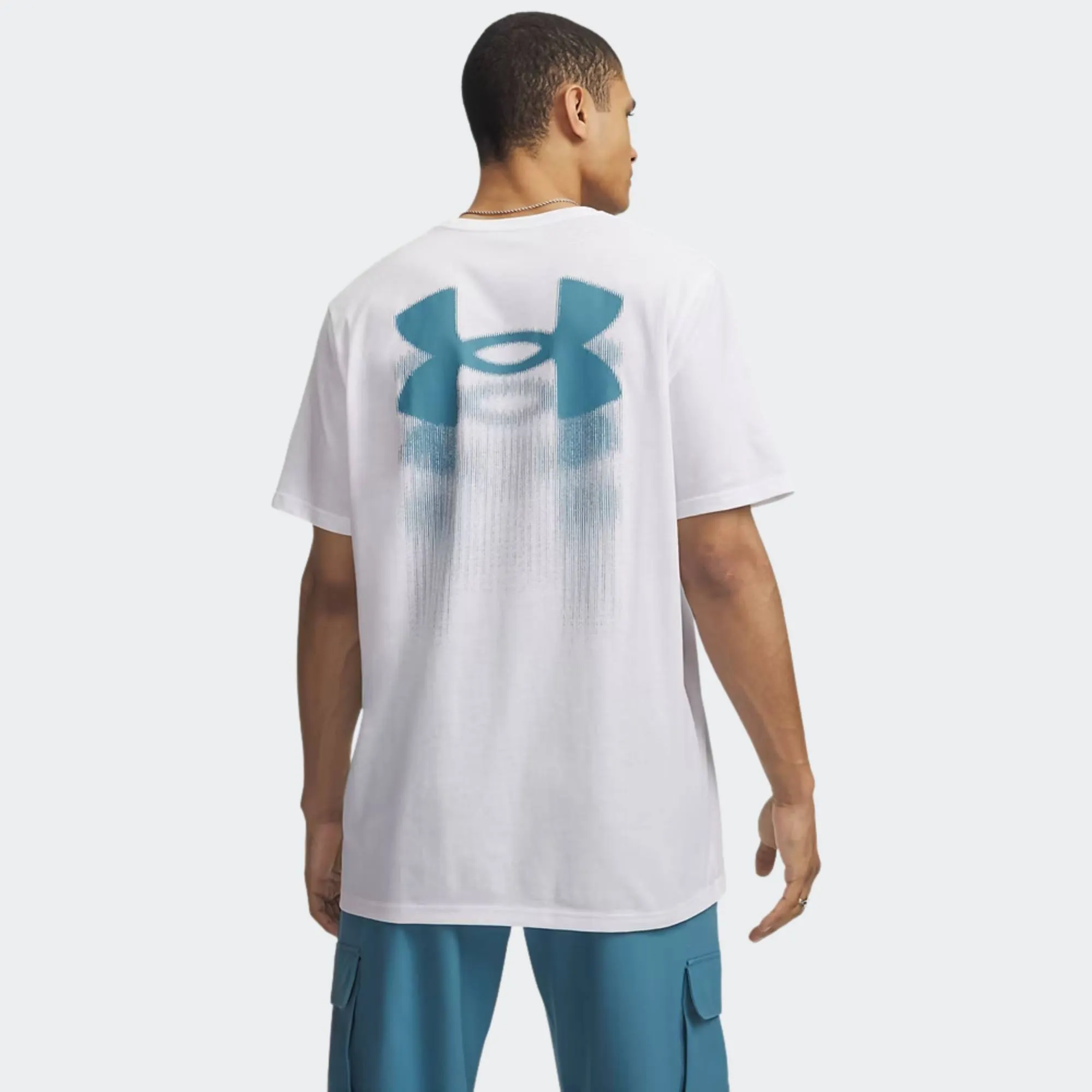 UNDER ARMOUR BLUR LOGO TSHIRT