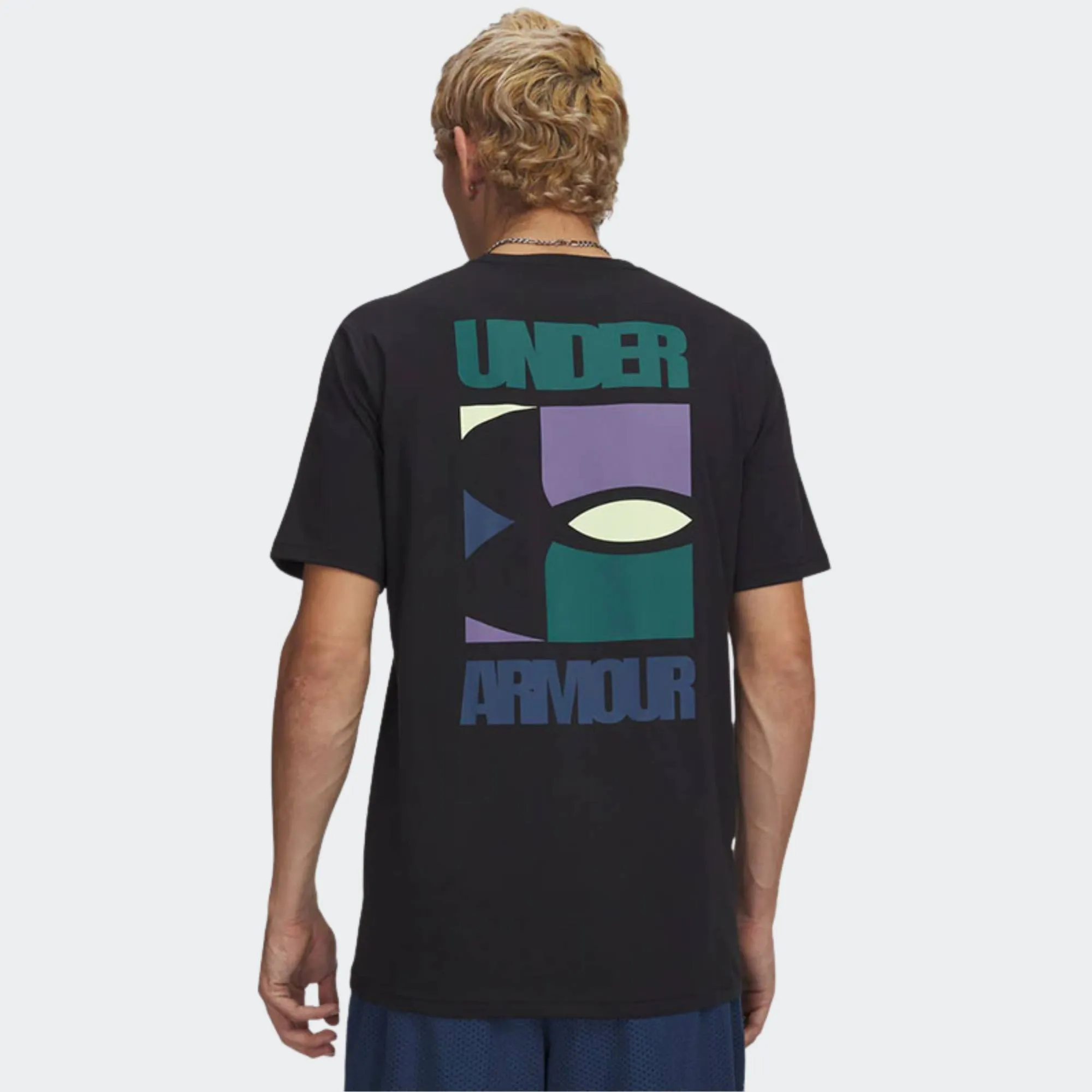 UNDER ARMOUR BLOCK LOGO TSHIRT