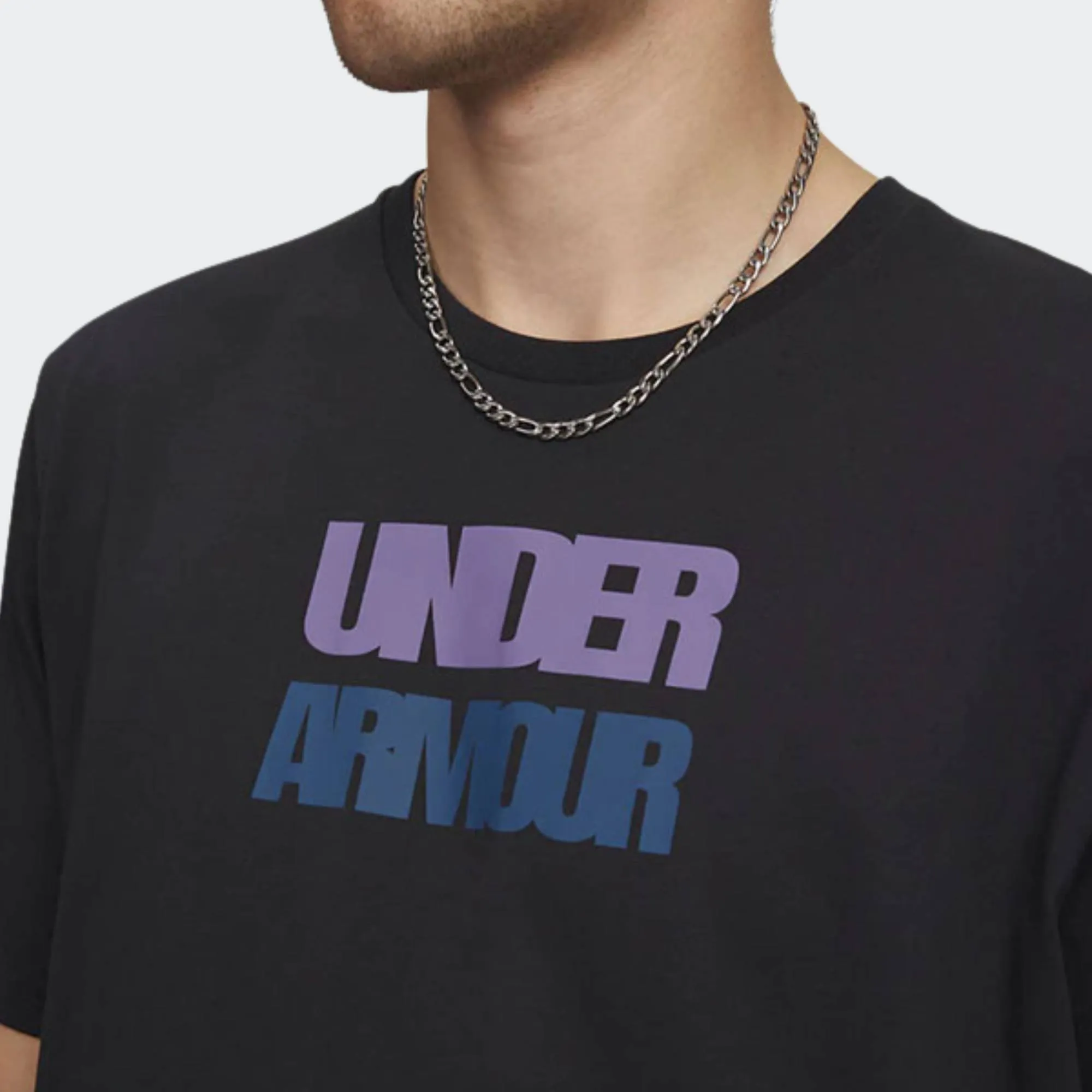 UNDER ARMOUR BLOCK LOGO TSHIRT