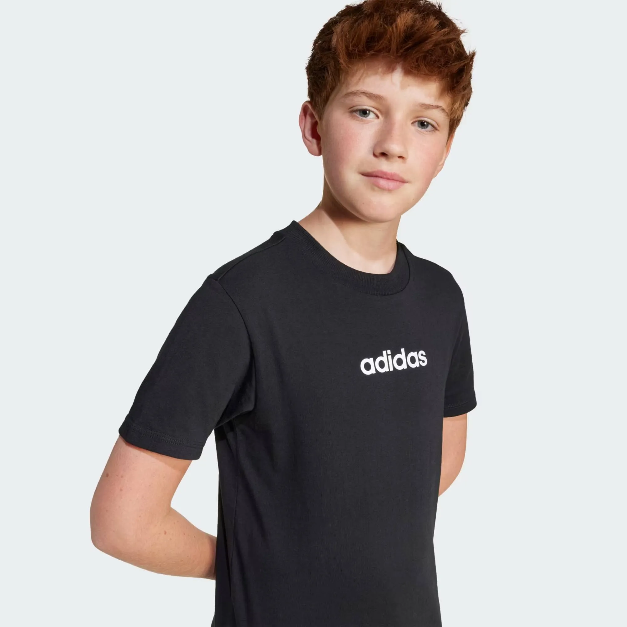 ADIDAS BOYS LINEAR TSHIRT