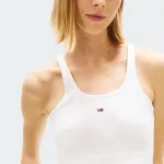 TOMMY JEANS SLIM RACER BACK RIB TANK