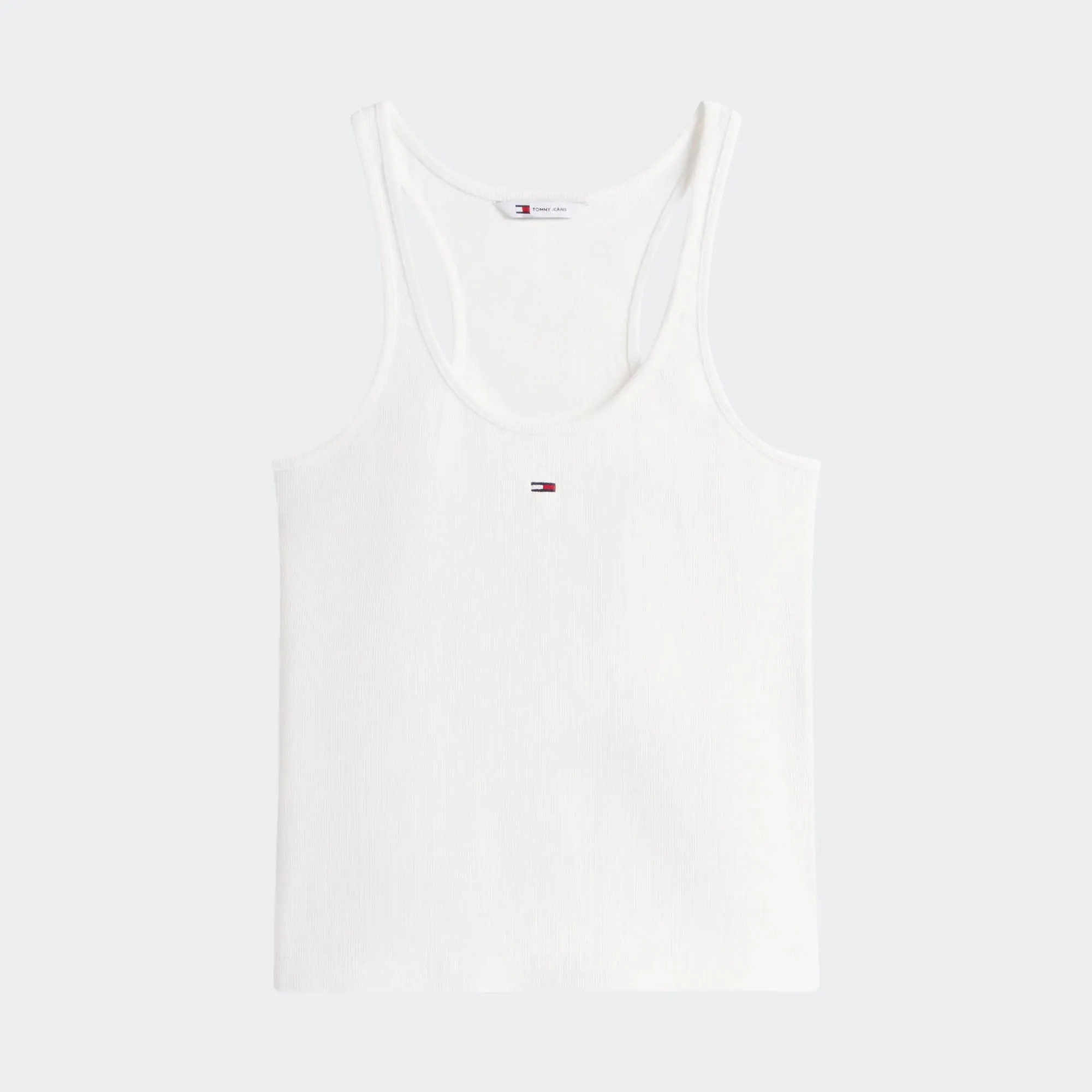 TOMMY JEANS SLIM RACER BACK RIB TANK