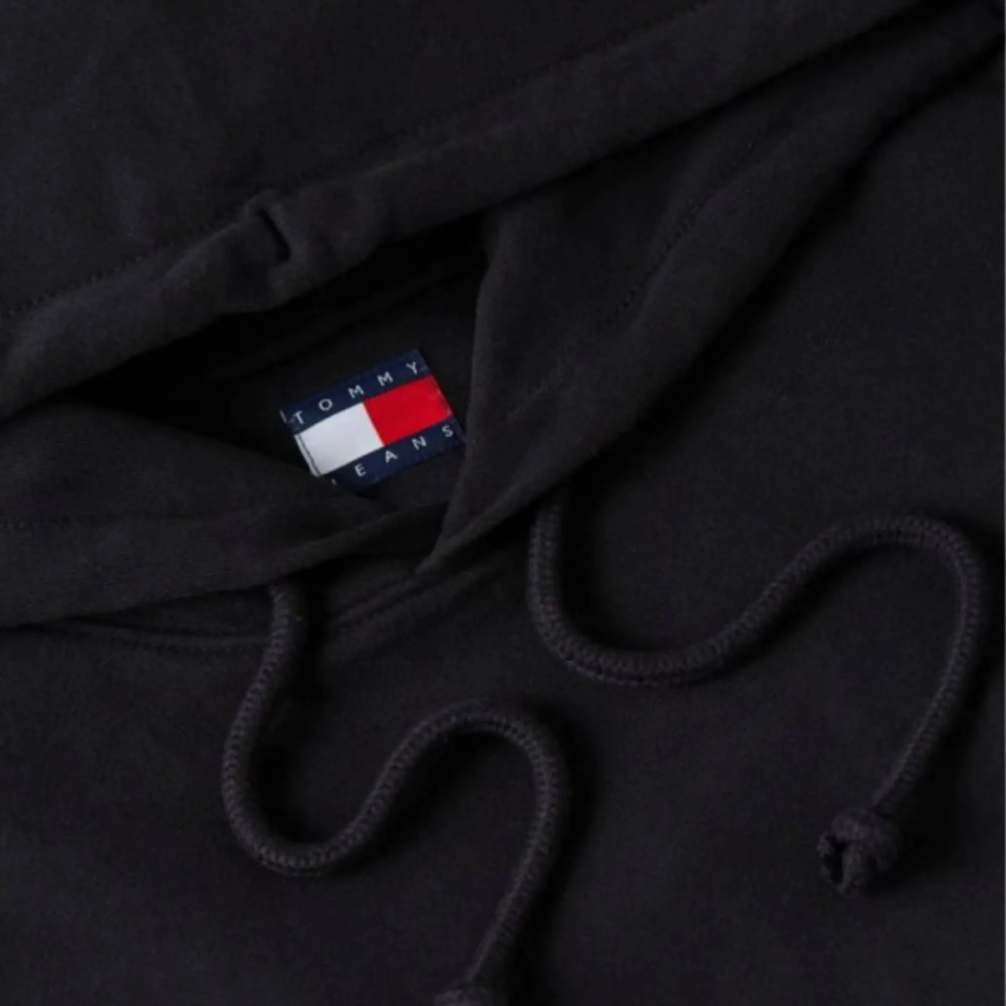 TOMMY JEANS MENS REGULAR ENTRY SIGN HOODIE