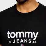 TOMMY JEANS MENS SLIM GRAPHIC TEE