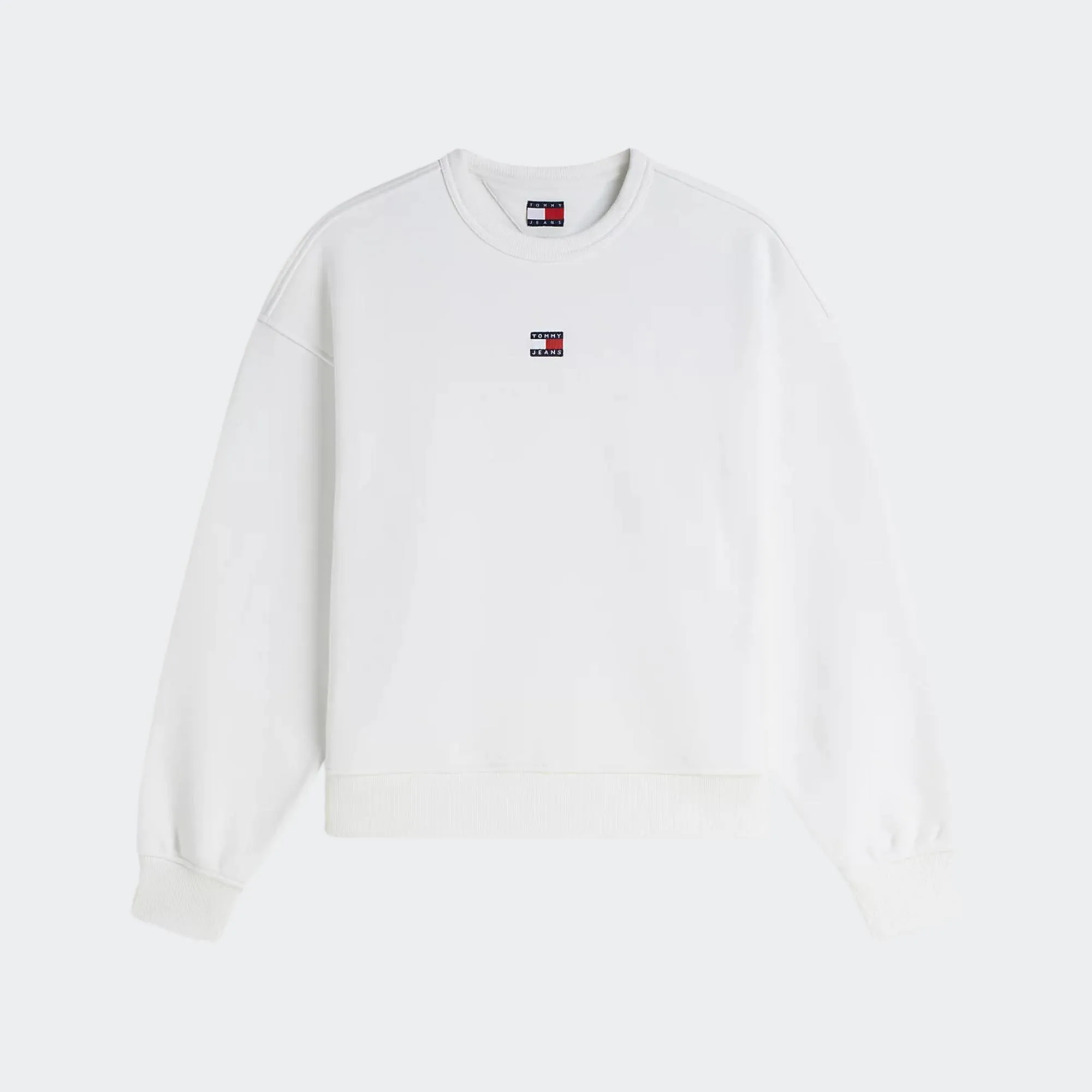 TOMMY JEANS WOMENS BOXY BADGE CREW