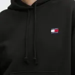 TOMMY JEANS WOMENS BOXY BADGE HOODIE