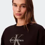 CALVIN KLEIN JEANS MONOLOGO FRENCH TERRY RELAXED CREW
