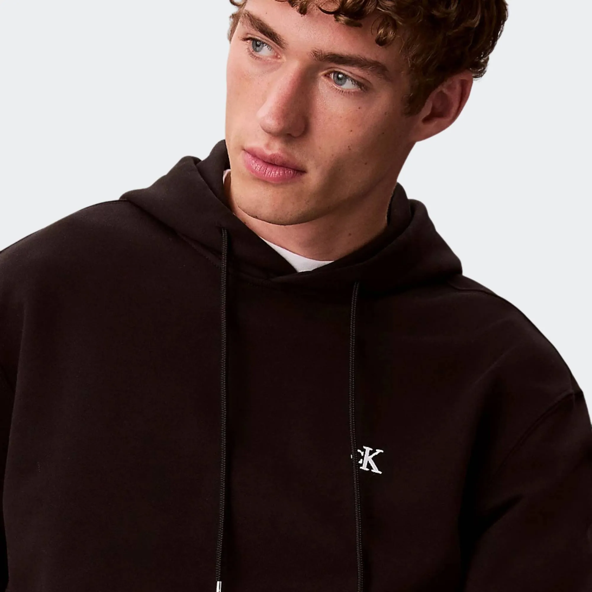 CALVIN KLEIN JEANS 350TERRY MONOGRAM HOODIE