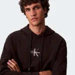 CALVIN KLEIN JEANS 350TERRY MICRO MONOLOGO HOODIE