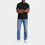 CALVIN KLEIN JEANS JERSEY EASY MONOGRAM PUFF TEE