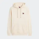 TOMMY JEANS MENS REGULAR BADGE HOODIE