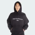 NEW BALANCE TRACKSIDE FLEECE HOODIE