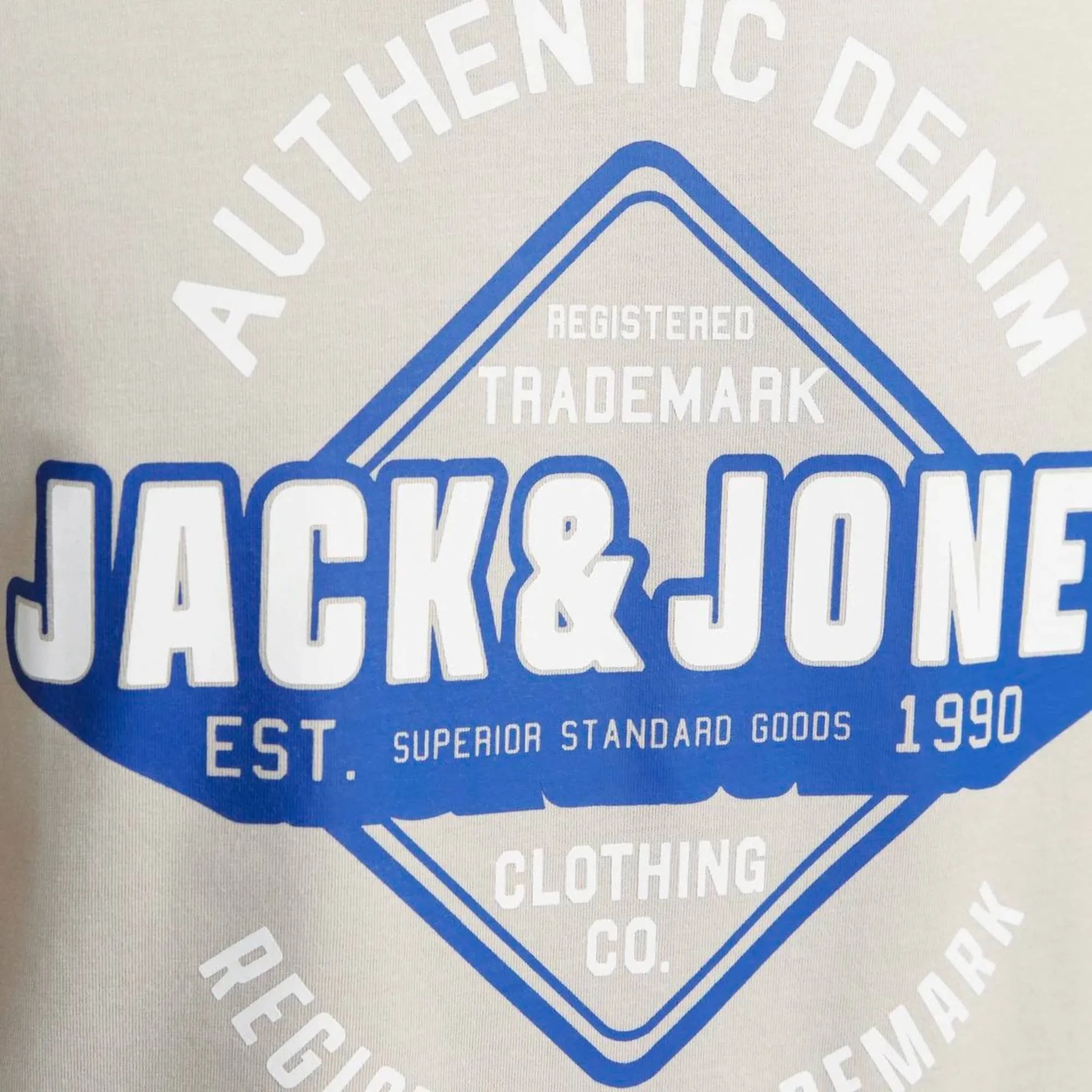 JACK & JONES LOGO TEE O-NECK