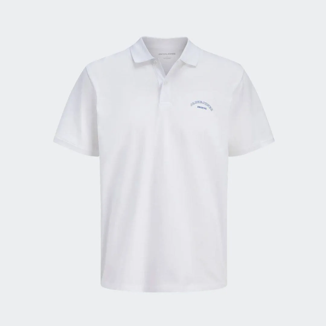JACK & JONES COLLEGE LOGO POLO