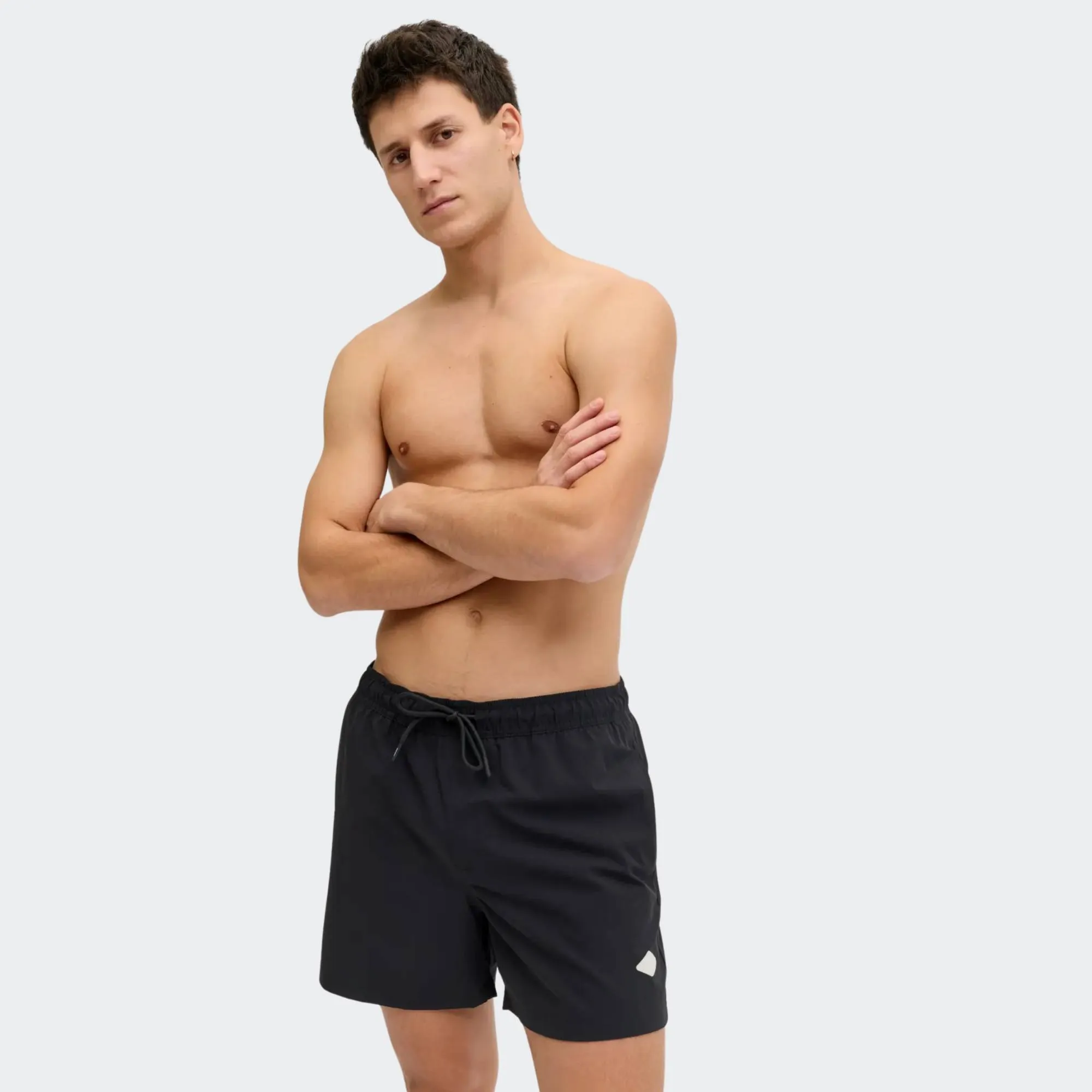 JACK & JONES MAUI TROPIC SOLID SWIM SHORTS REGULAR